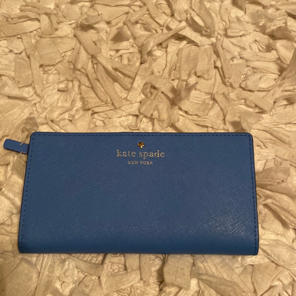 Kate Spade blue wallet